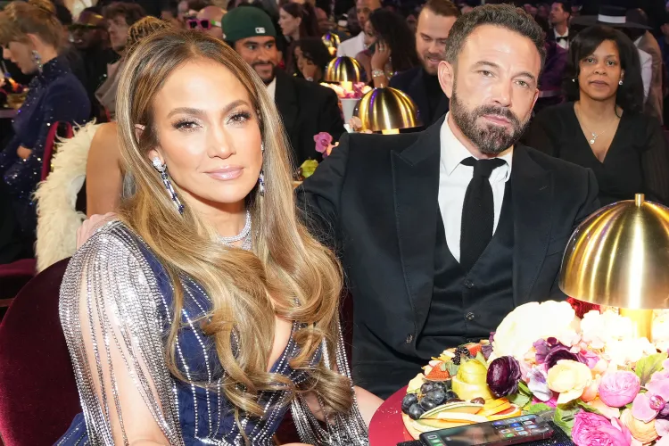 VIDEO - Imagini virale cu Jennifer Lopez şi Ben Affleck, surprinşi certându-se la premiile Grammy 2023