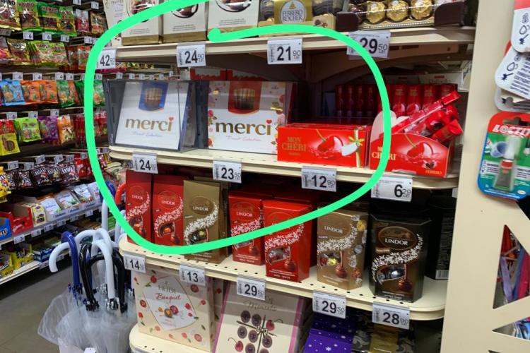 Ciocolata din Cluj este protejată de hoții de dulciuri cu sistem antifurt - FOTO