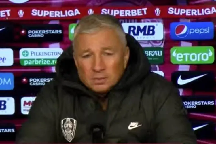 CFR Cluj a pierdut la limită meciul împotriva celor de la FCSB. Dan Petrescu: „Uneori, fotbalul nu are logică!”