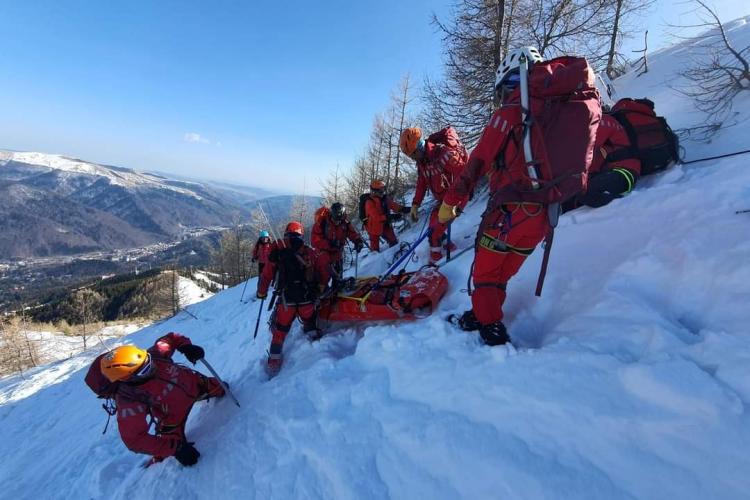 Zi plină pentru salvamontiștii din întreaga țară, aflați la datorie! În județul Cluj a avut loc doar o intervenție