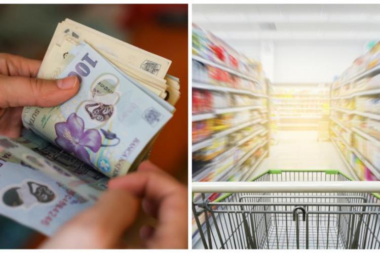 Cât costă alimentele de bază pentru români. Rata inflaţiei a scăzut uşor luna trecută, arată ultimele date INS