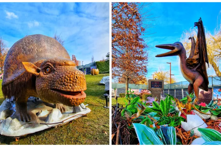 „Dinos in the Park” în Iulius Parc – 35 de dinozauri giganți animatronici le vor oferi vizitatorilor experiențe de neuitat
