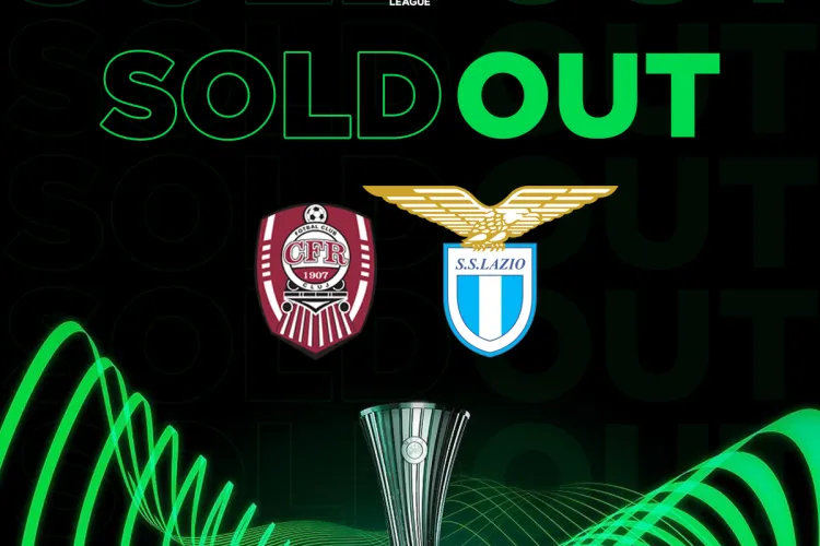 Biletele scumpe nu sunt o problemă pentru fanii feroviarilor. CFR Cluj - Lazio se joacă cu casa închisă! 