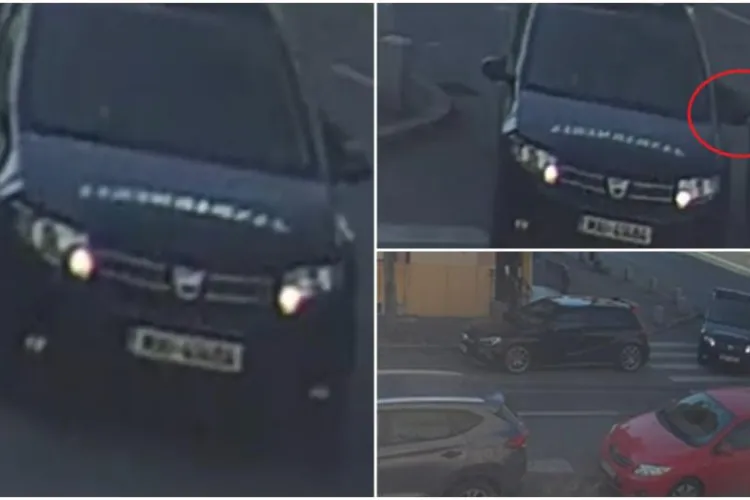 Ce măsuri a luat Jandarmeria Capitalei, după ce un jandarm a zgâriat intenționat o mașină lăsată în mijlocul drumului pe avarii