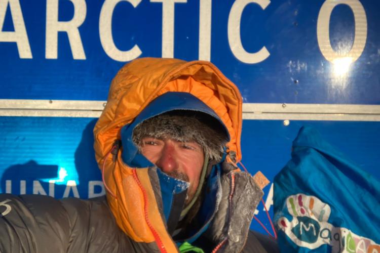 VIDEO. Clujeanul Vlad Pop a terminat celebrul maraton 6633 Arctic Ultra, în Canada! Ultramaratonistul a făcut-o pentru copiii bolnavi de cancer