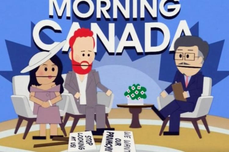 Meghan Markle şi Prinţul Harry vor să dea în judecată serialul animat „South Park”, după ce au fost subiectul unor ironii în cel mai recent episod