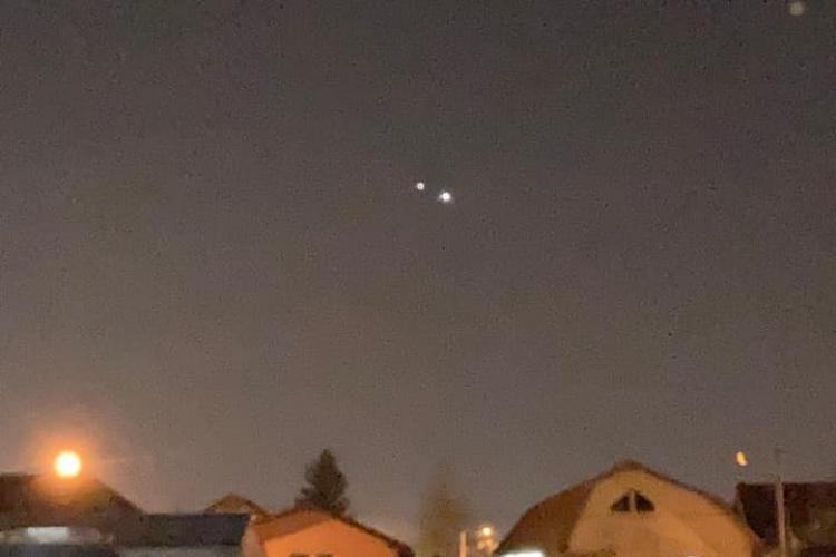 Eveniment astral deosebit, vizibil la Cluj-Napoca. Două planete au putut fi văzute cu ochiul liber, datorită unui fenomen numit conjucție