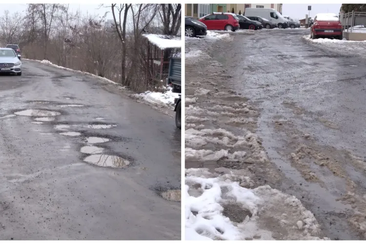 O stradă din cartierul Mănăștur arată mai rău decât o uliță de sat! Clujean: „Oraș de 7 stele, nu trotuar, nu iluminat, da impozite!”