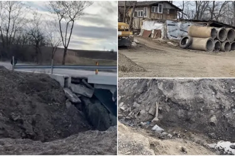 VIDEO  - Un pod din beton a fost furat în întregime într-o noapte: „Podul de piatră s-a furat, nu s-a dărâmat”