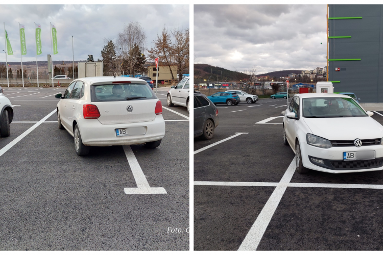 Clujenii sunt nemulțumiți de cum parchează șoferii din alte județe când vin în „orașul de 5 stele”: „Alba lovește tare”