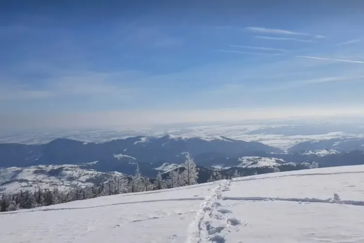 VIDEO. Vremea îi faină la Vlădeasa! Salvamont: „Traseul Cabana Vlădeasa - Vârful Vlădeasa are potecă bine bătătorită”