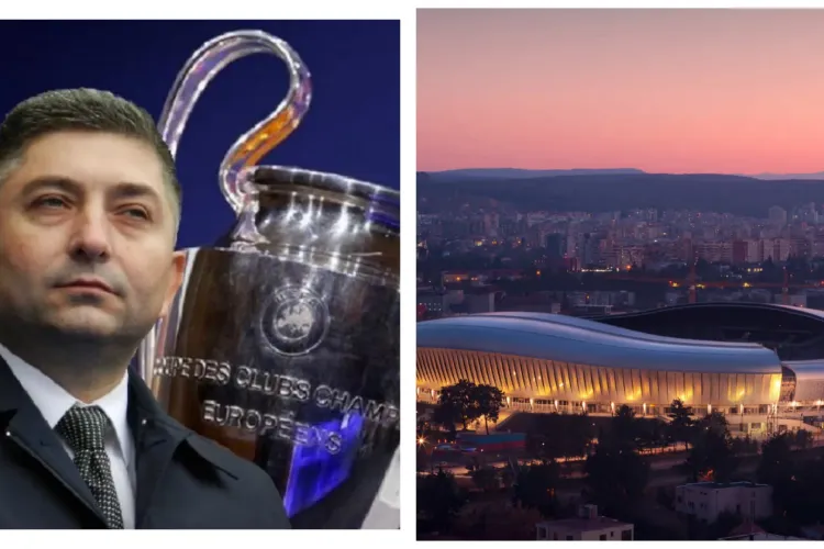 Tișe vrea să valorifice Cluj Arena prin construirea unor spații comerciale. Problema gazonului o pasează lui „U”: „Să plătească cine îl folosește”