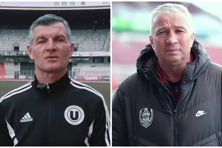 Moment istoric de NORMALITATE! Antrenorii U Cluj și CFR Cluj promovează împreună Derby -ul Clujului: Cel mai bun să câștige! - VIDEO