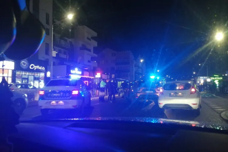 Accident în Florești, pe cea mai modernă stradă din comună! Dacă asfatul e bun, atunci se merge cu viteză - FOTO