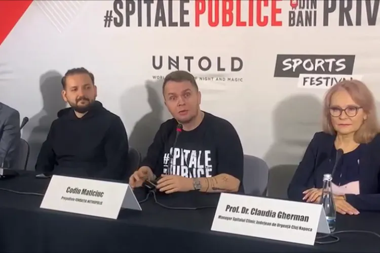 Codin Maticiuc nu a UITAT refuzul managerului Spitalului de Copii din Cluj, de a renova spitalul: ”Îl vom renova cu forța!” - VIDEO