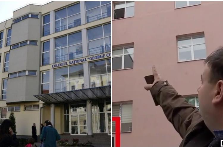 Detalii despre eleva care a căzut de la etajul al treilea al Colegiului ”George Coșbuc” din Cluj-Napoca. A vorbit înainte cu mama ei la telefon!