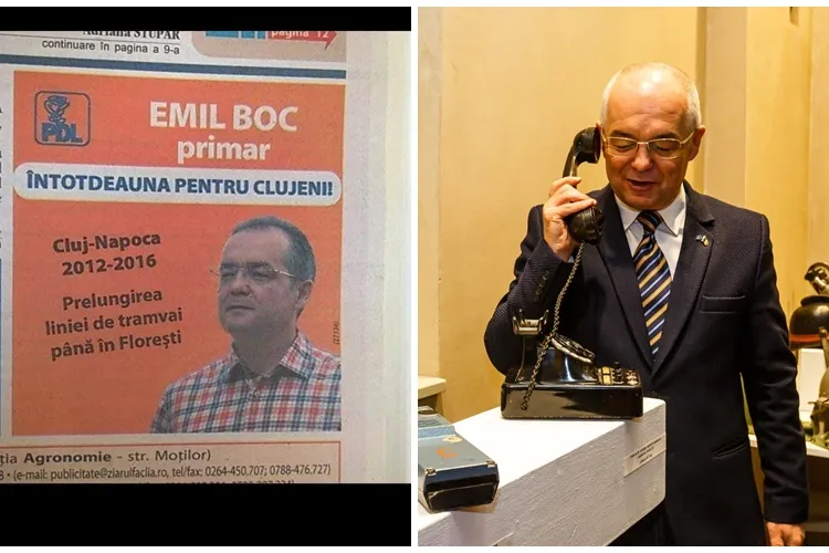 Turnul Pompierilor din Cluj, inaugurat după 11 ani de când s-a promis. Cum MINT politicienii! Tot în 2012, Emil Boc anunța tramvai spre Florești