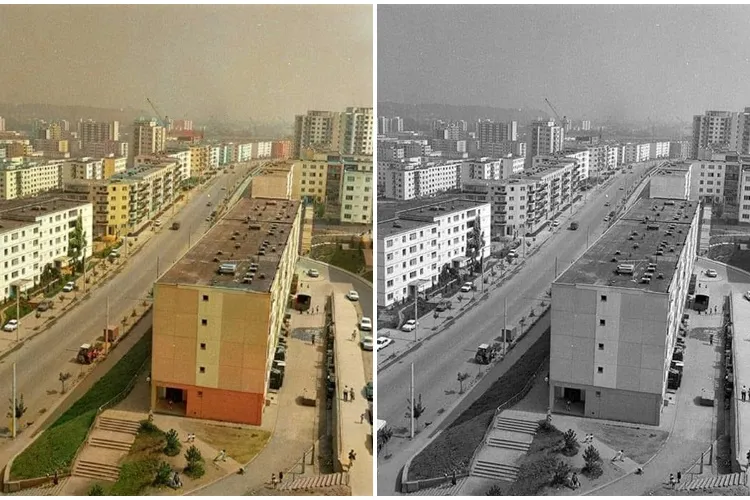 Mănășturul era deja construit în 1978. Imagine colorizată care stârnește nostalgii - FOTO