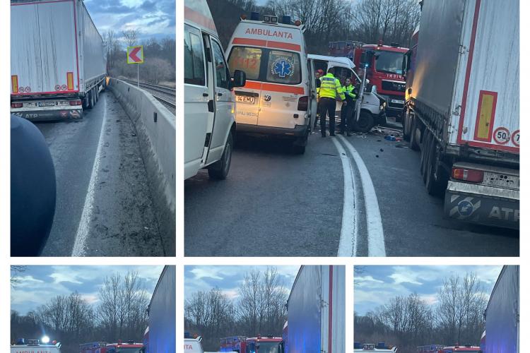 Accident grav pe drumul Cluj - Oradea. Doi oameni au MURIT și cinci sunt răniți - Galerie FOTO