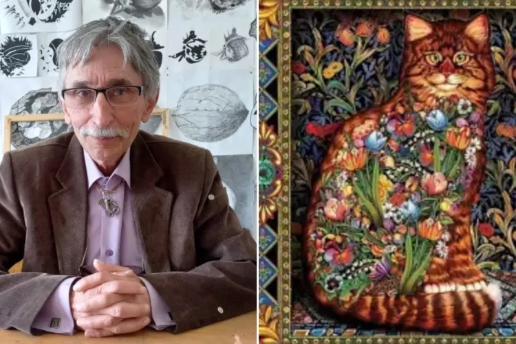 Povestea frumoasă a unui artist ardelean, student la aproape 70 de ani: ”Îmi pare foarte bine că sunt student! În anii 70 erau foarte puține locuri”