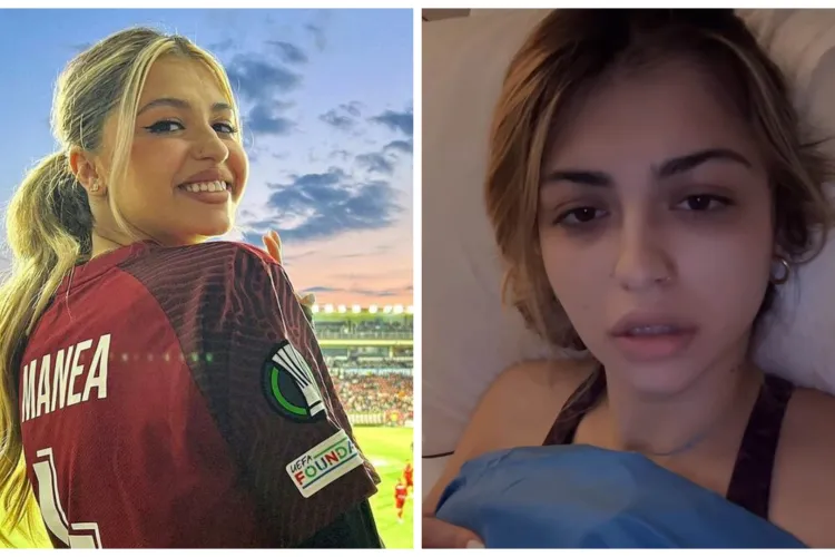 Soția lui Cristi Manea și-a făcut implant mamar. „Senzația tribunelor” spune lucrurilor pe nume: „Fetele” mele nu mai arată cum arătau/Am două bile”