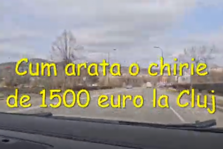 Cum arată o chirie de 1500 euro la Cluj-Napoca. Proprietarii spun că se bat clienții pentru ea, mai ales că are ”view de view”  - VIDEO