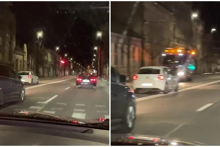 Avem 3 benzi pe Str. Moților? Șoferii clujeni se întreabă dacă ceea ce văd este real - VIDEO