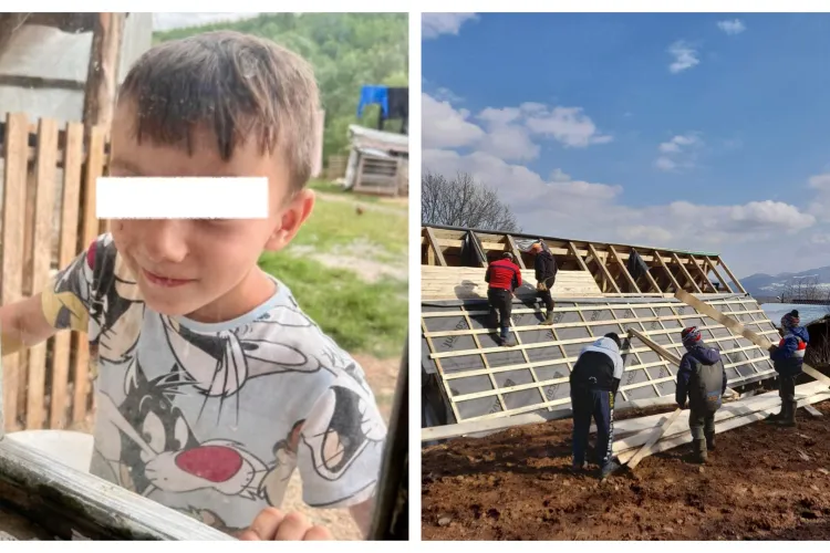 Mai mulți clujeni cu suflet mare construiesc o CASĂ pentru patru copii, într-o comună clujeană: O familie greu încercată, i-am găsit fără o baie, fără apă
