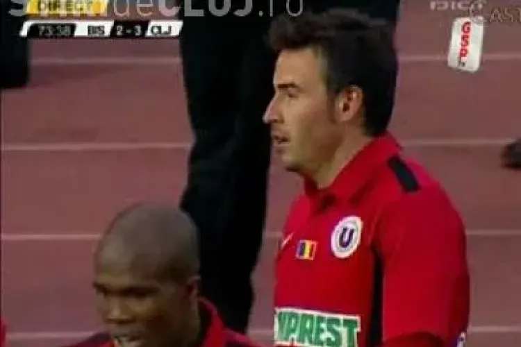 Gol Adrian Cristea! Gloria Bistrita - U Cluj 1-1 - VIDEO