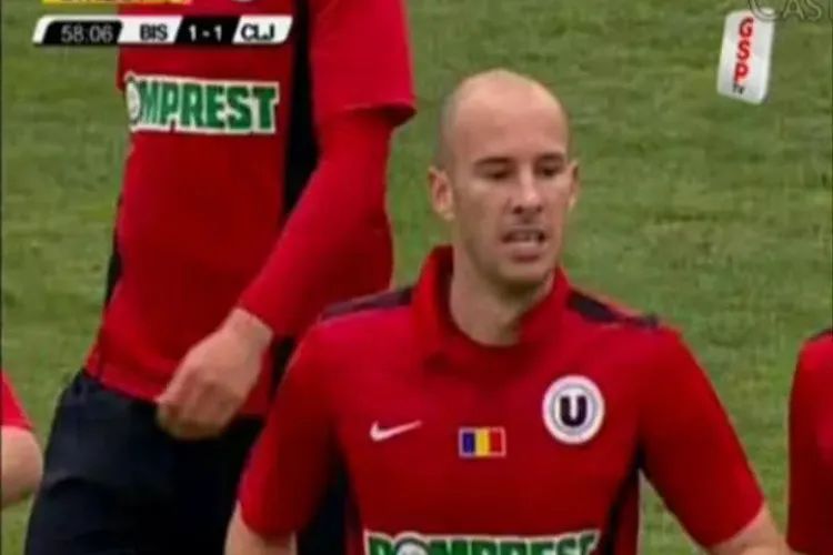 Gol Steven Pele! Gloria Bistrita - U Cluj 2-1 - VIDEO
