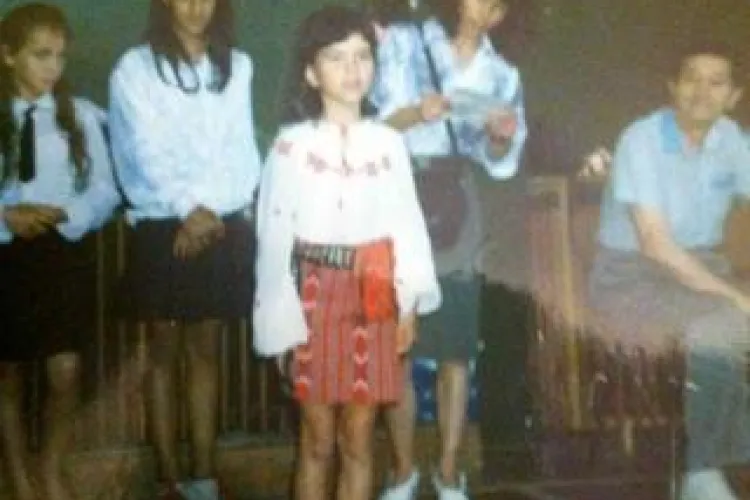 Vezi cum arata Inna la gradinita - FOTO