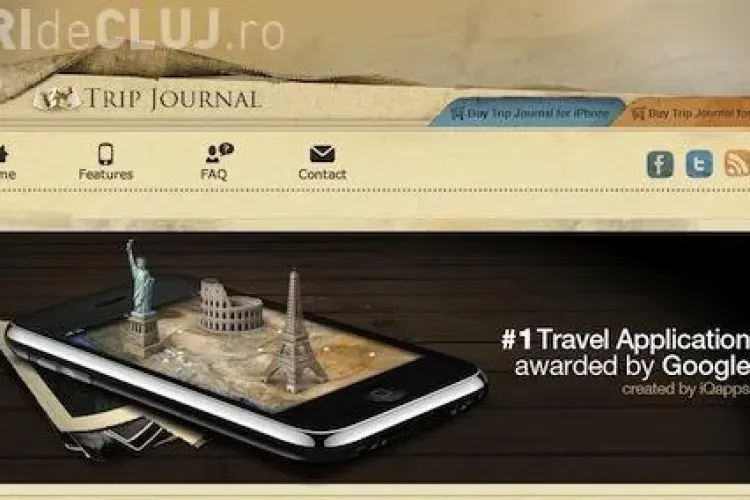 Clujenii de la iQuest, nominalizati la Webby Awards, cu aplicatia Trip Journal - VOTEAZA-I AICI