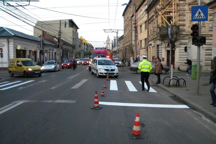 Accident pe strada Motilor, soldat cu un motociclist ranit - Galerie FOTO