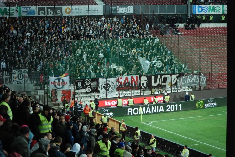 CFR Cluj, sanctionata pentru ca suporterii au folosit difuzoarele stadionului