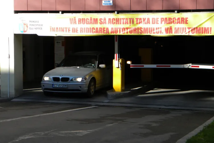 Locuri de parcare vacante in Cluj Napoca: 1.380 de parcari stau goale