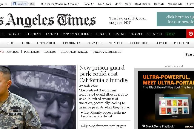 Premiile Pulitzer 2011: Los Angeles Times si The New York Times au castigat marile premii