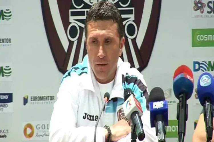 Minteuan spera sa nu fie demis de la CFR Cluj: "Suntem intr-o situatie jenanta" VIDEO