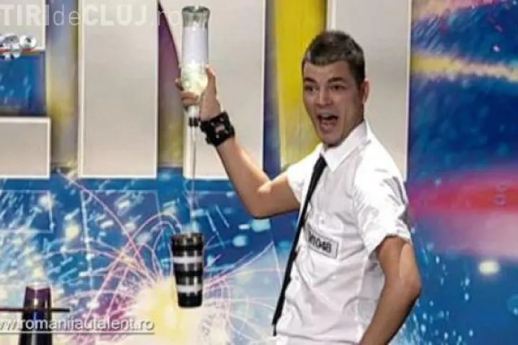 Valentin Luca, barmanul scamator de la "Romanii au talent" - VIDEO