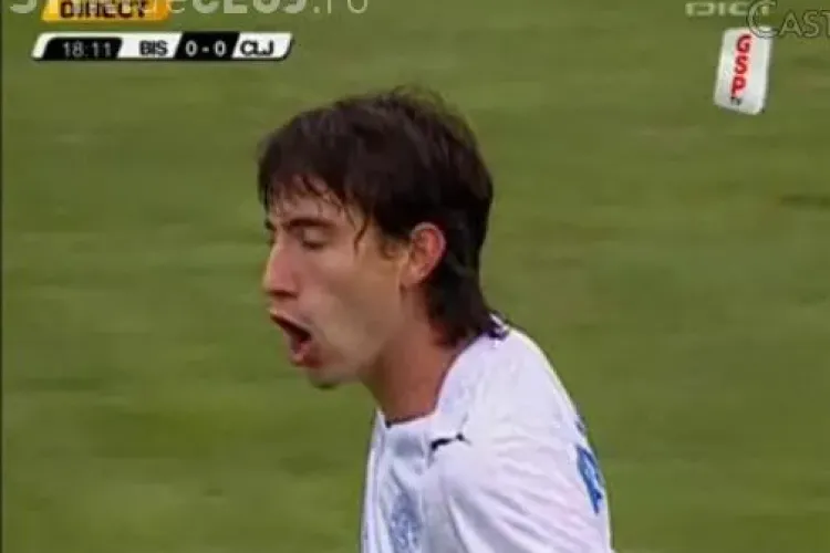 Gol Caffaso! Gloria Bistrita - U Cluj 1-0 - VIDEO