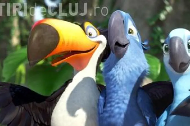 Filmul de animatie "Rio", noul lider al incasarilor din SUA! VEZI TRAILER SI PROGRAM CINEMA CLUJ
