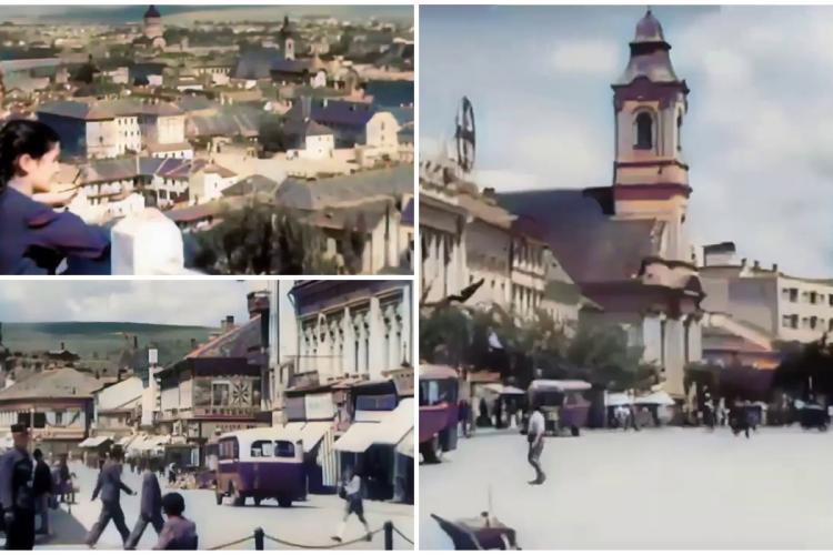 Imagini superbe din Clujul anilor 40. Orașul avea un aspect de basm, care s-a pierdut între timp - VIDEO
