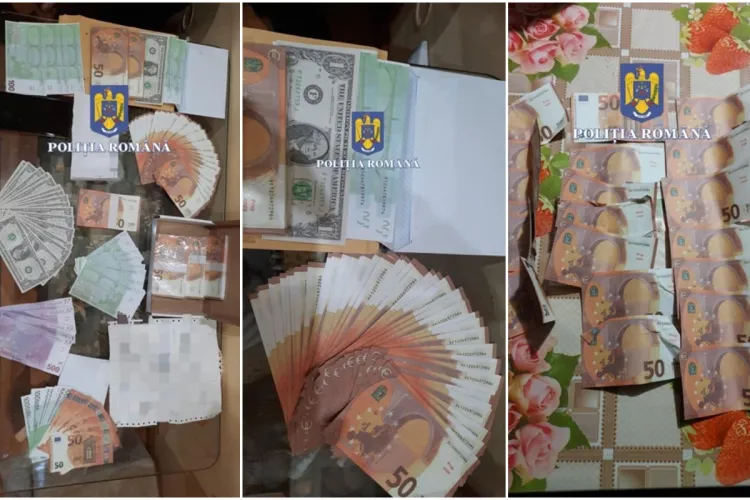 Bani falși distribuiți în România cu zecile de mii de euro. Clujul e între județele vizate - VIDEO