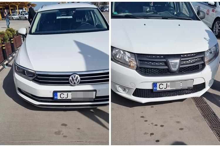 TUPEUL taximetriștilor la Aeroportul Cluj: ”Azi luăm doar curse în Dej, Bistrița” sau ”Doar în euro fac curse” - FOTO