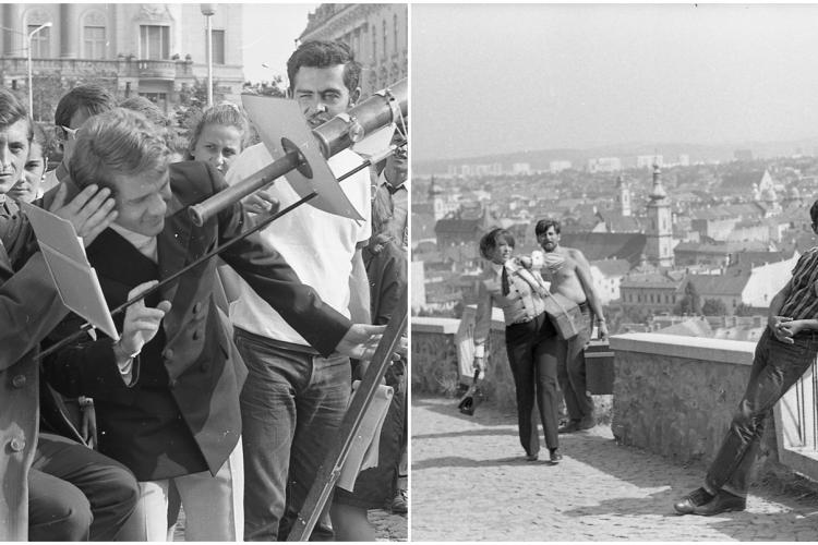 Imagini senzaționale de pe platoul unei drame din 1971 filmate la CLUJ. Actorii Liviu Ciulei, Emil Hossu și Monica Ghiuță au iubit orașul în „Decolarea”