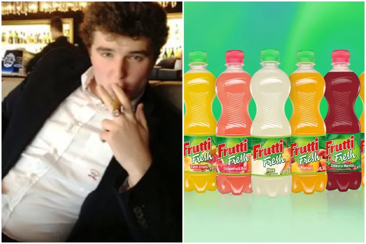 VIDEO. Beizadeaua Ardealului, Victoraș Micula, care este moștenitorul imperiului Frutti Fresh, a recunoscut că nu le bea: „Nu-s prost să le consum”