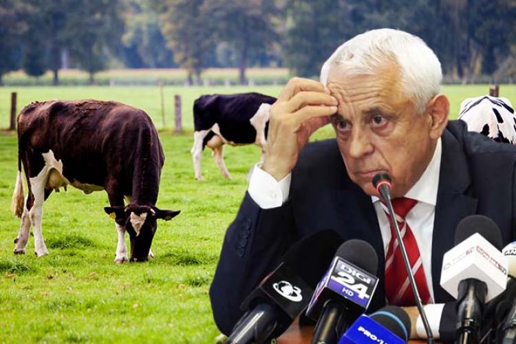 ”Performantul” Daea, acuzat de fermierii că i-a lăsat fără subvenție. Un fermier ardelean va închide ferma de vaci