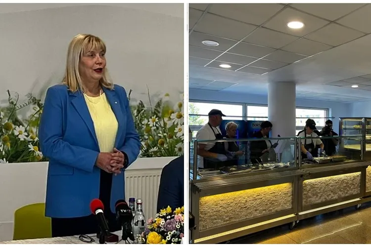 VIDEO - UMF Cluj a inaugurat o nouă cantină pentru studenți, iar SUTE de tineri vor mânca gratuit. Cum s-a reușit acest lucru