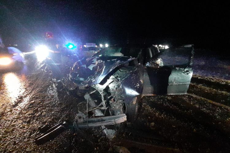 Accident cu trei mașini între Florești și Gilău. Cei implicați au ieșit pe picioarele lor din autoturisme - FOTO
