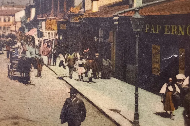 Vedere clujeană veche, de mai bine de un secol! Strada Regele Ferdinand, cum nu a mai fost văzută până acum