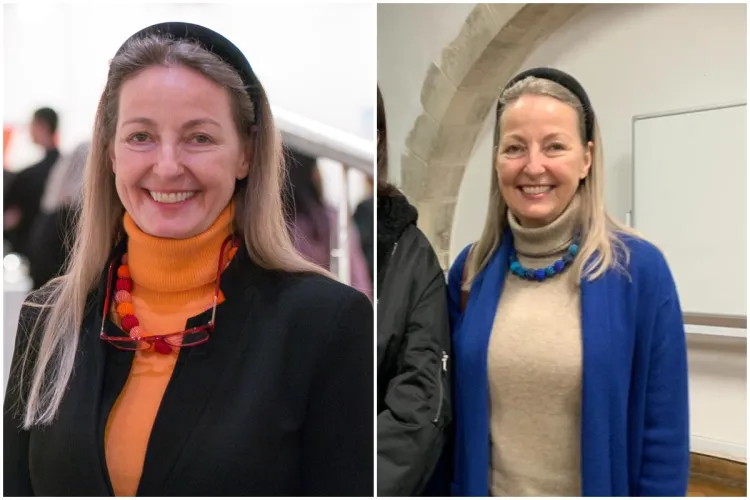 Arhiducesa Gabriela von Habsburg, nepoata ultimului împărat al Austriei, prezentă alături de studenții UAD la Casa Matei Corvin